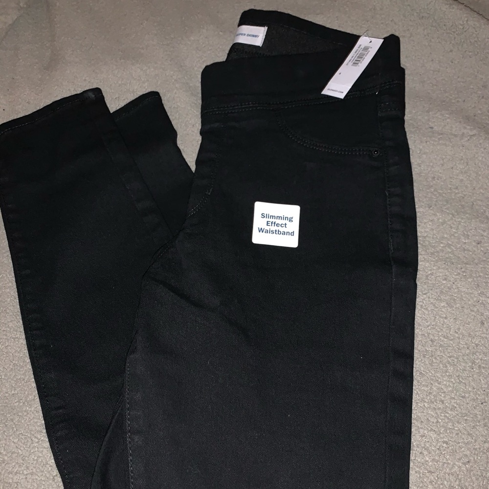Brand new old navy black super skinny pants